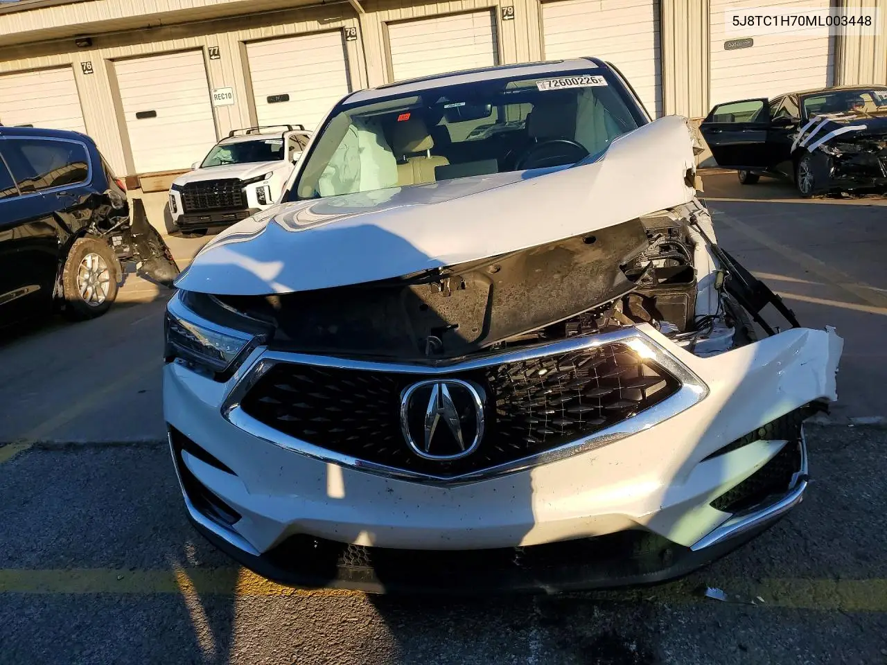 2021 ACURA RDX VIN 5J8TC1H70ML003448 — фото 5