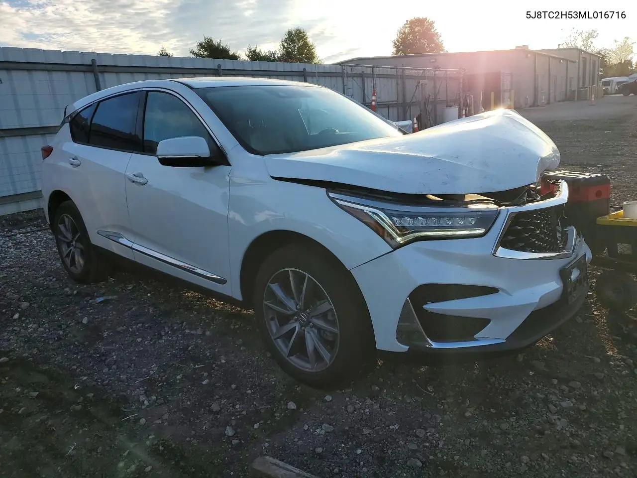 2021 ACURA RDX VIN 5J8TC2H53ML016716 — фото 4