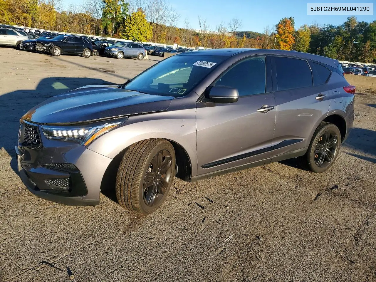 ACURA RDX 2021, VIN 5J8TC2H69ML041290