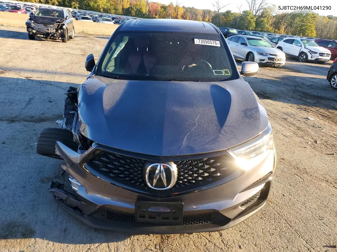 2021 ACURA RDX VIN 5J8TC2H69ML041290 — фото 5