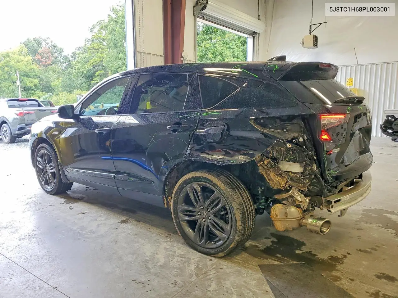2023 ACURA RDX VIN 5J8TC1H68PL003001 — фото 2