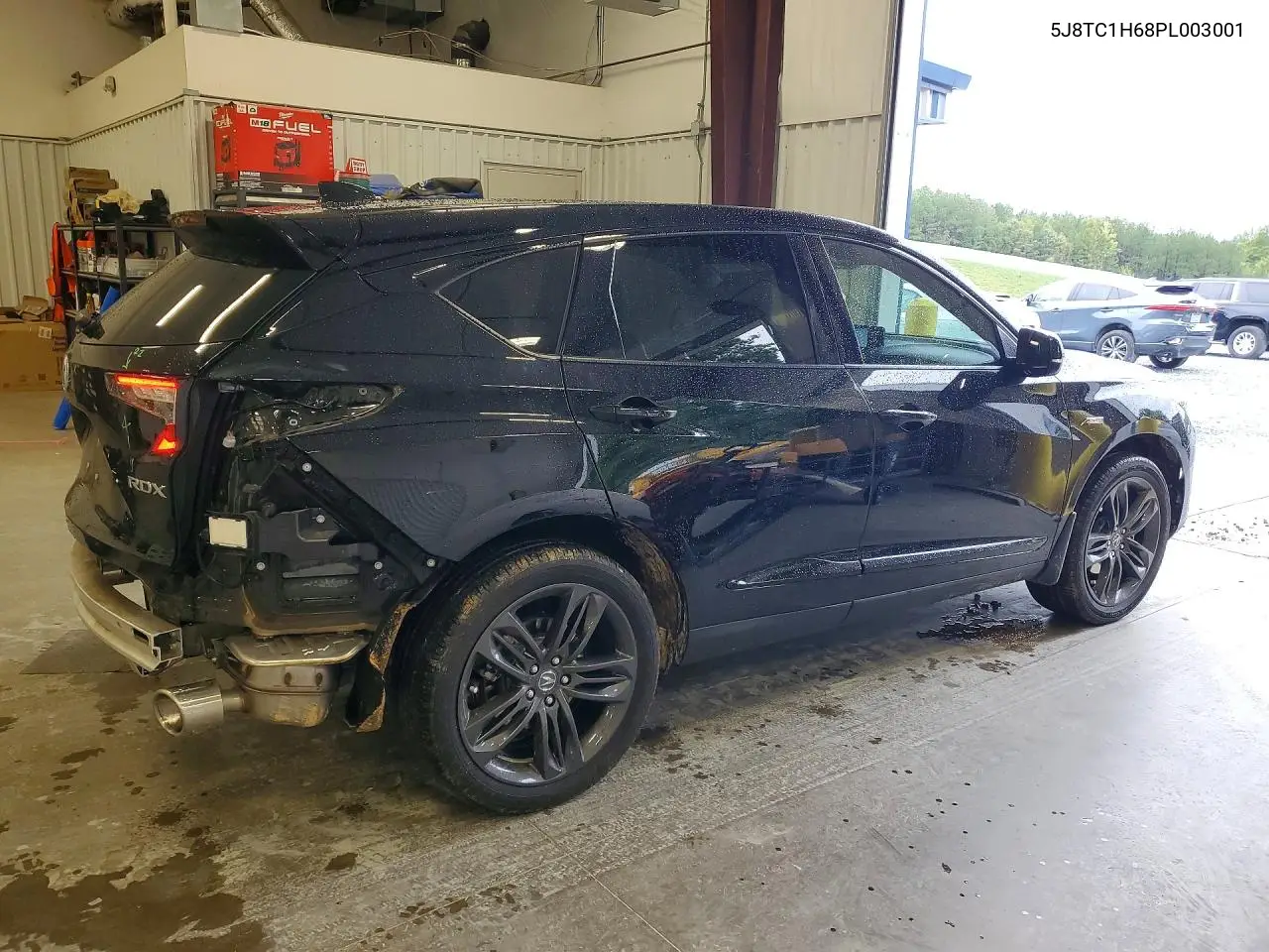 2023 ACURA RDX VIN 5J8TC1H68PL003001 — фото 3