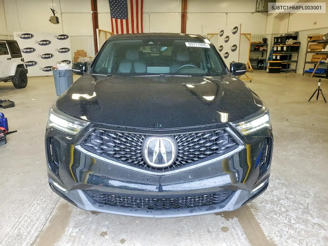 2023 ACURA RDX VIN 5J8TC1H68PL003001 — фото 5