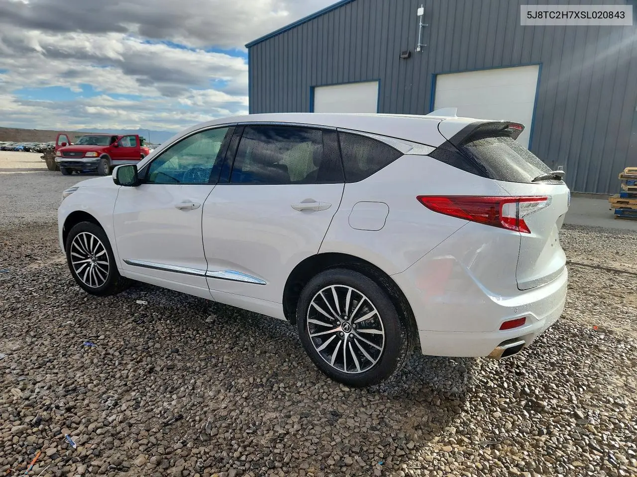 2025 ACURA RDX VIN 5J8TC2H7XSL020843 — фото 2