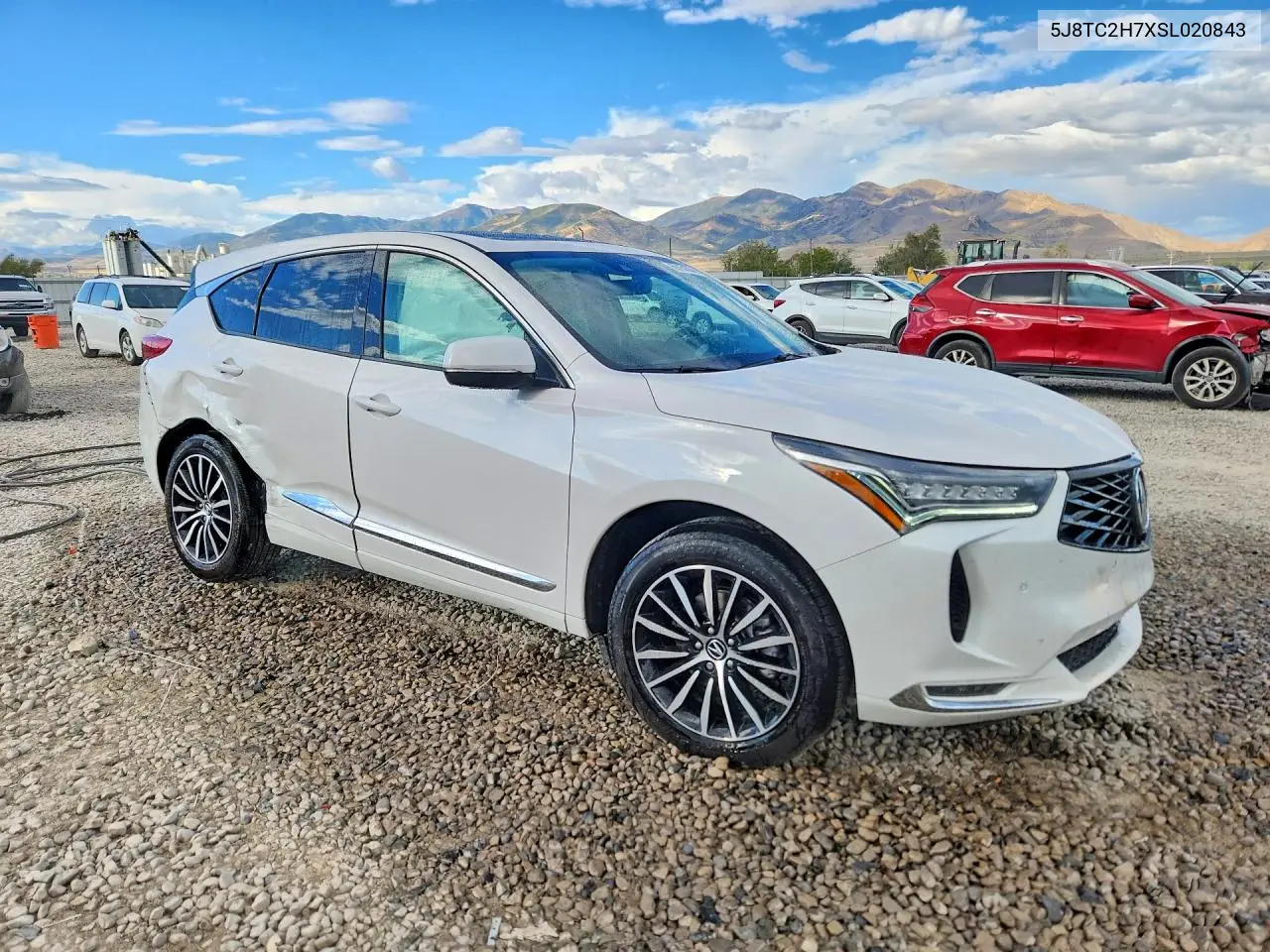 2025 ACURA RDX VIN 5J8TC2H7XSL020843 — фото 4