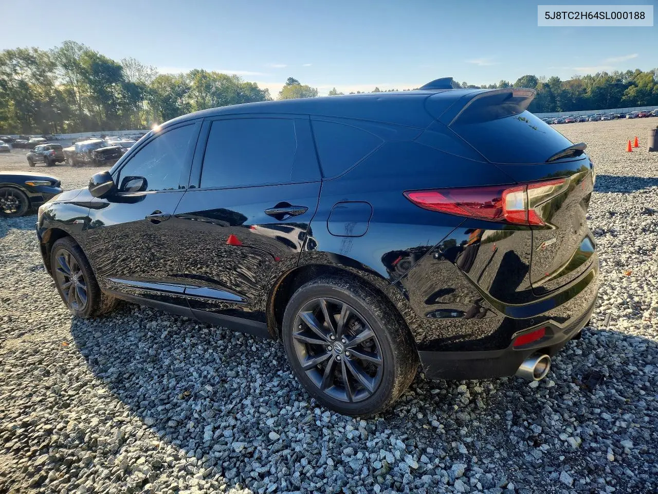 2025 ACURA RDX VIN 5J8TC2H64SL000188 — фото 2