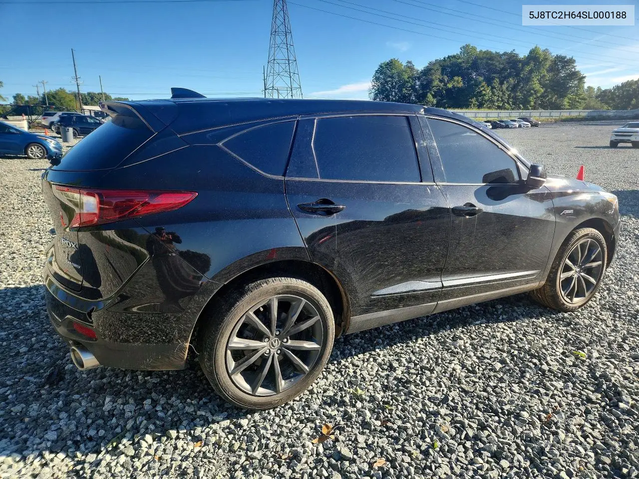 2025 ACURA RDX VIN 5J8TC2H64SL000188 — фото 3