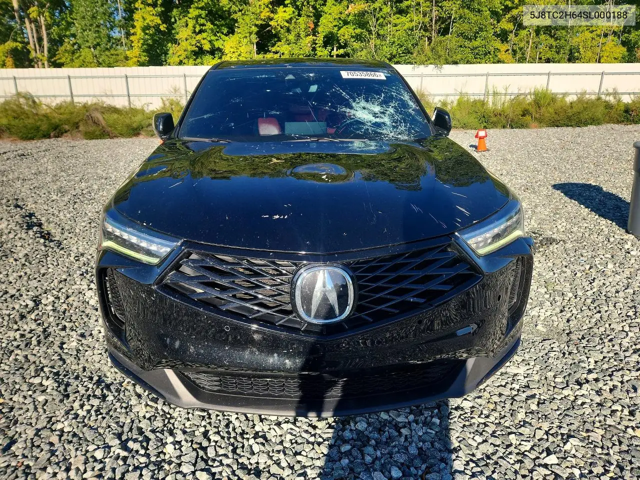 2025 ACURA RDX VIN 5J8TC2H64SL000188 — фото 5
