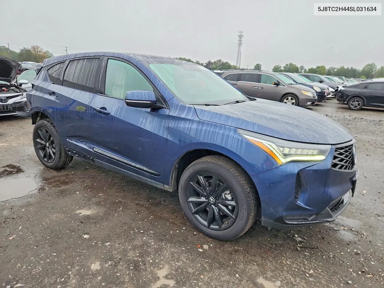 2025 ACURA RDX VIN 5J8TC2H44SL031634 — фото 4