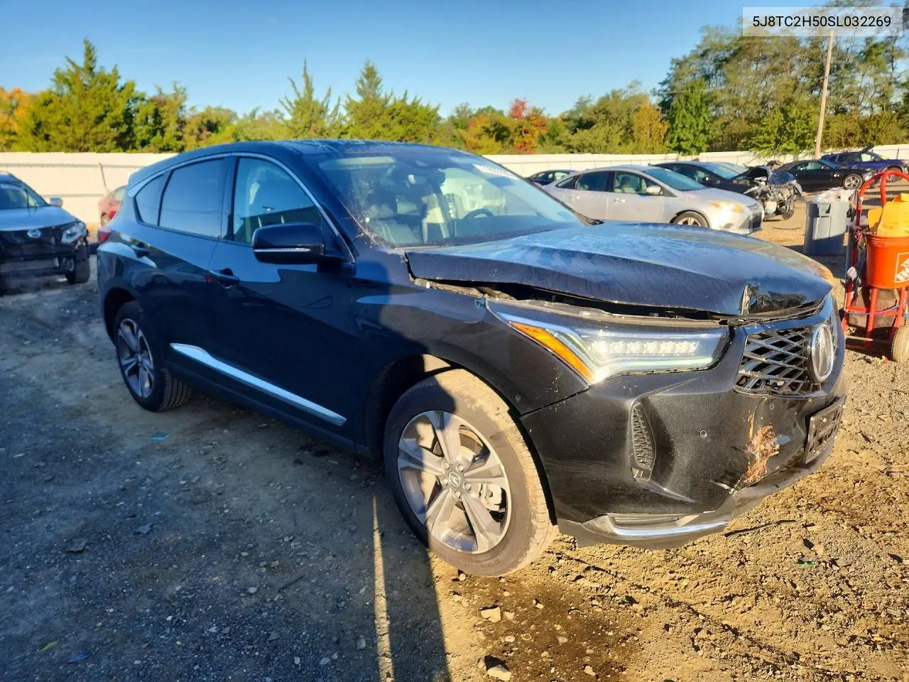 2025 ACURA RDX VIN 5J8TC2H50SL032269 — фото 4