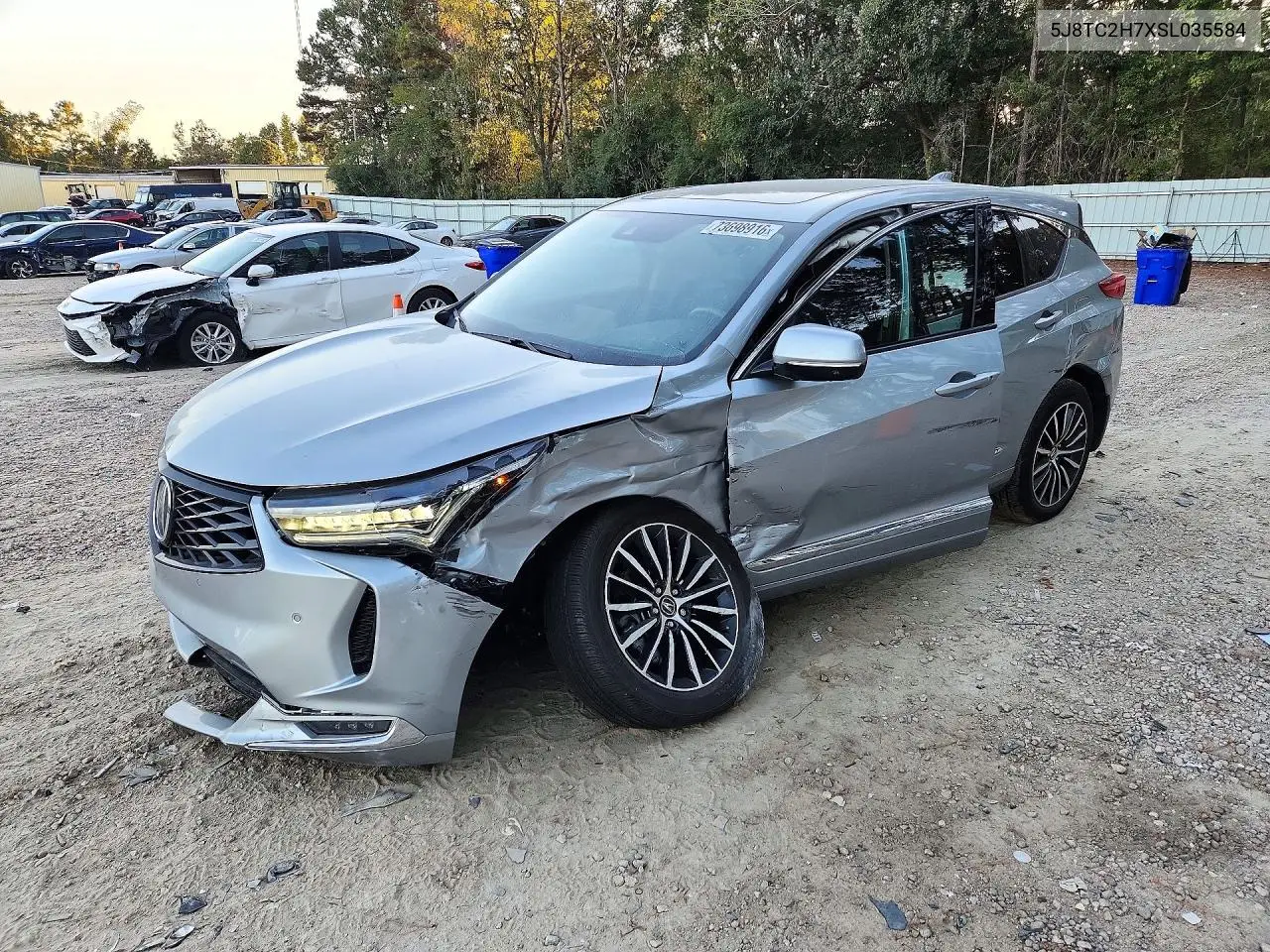 ACURA RDX 2025, VIN 5J8TC2H7XSL035584