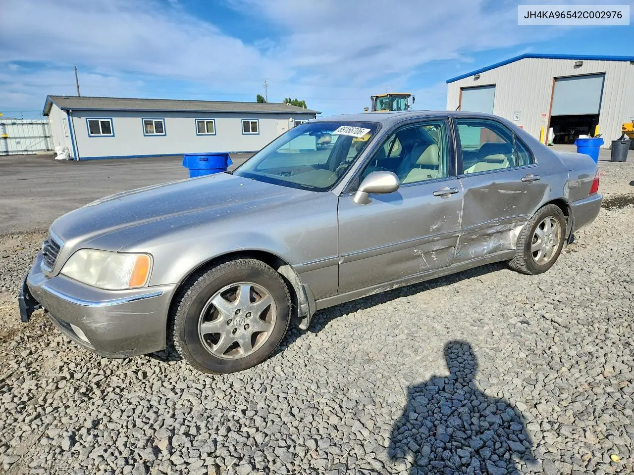 ACURA RL 2002, VIN JH4KA96542C002976
