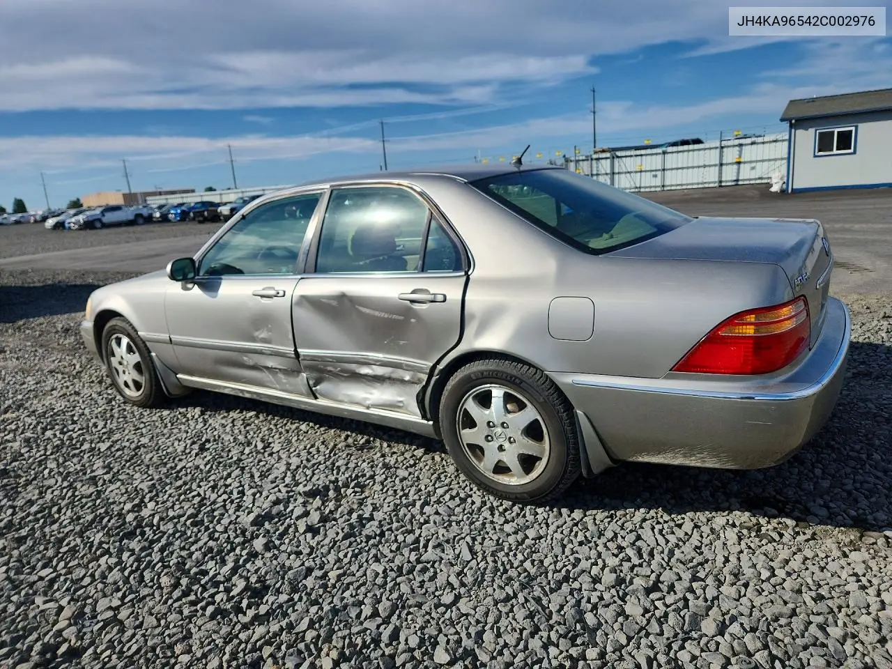 2002 ACURA RL VIN JH4KA96542C002976 — фото 2