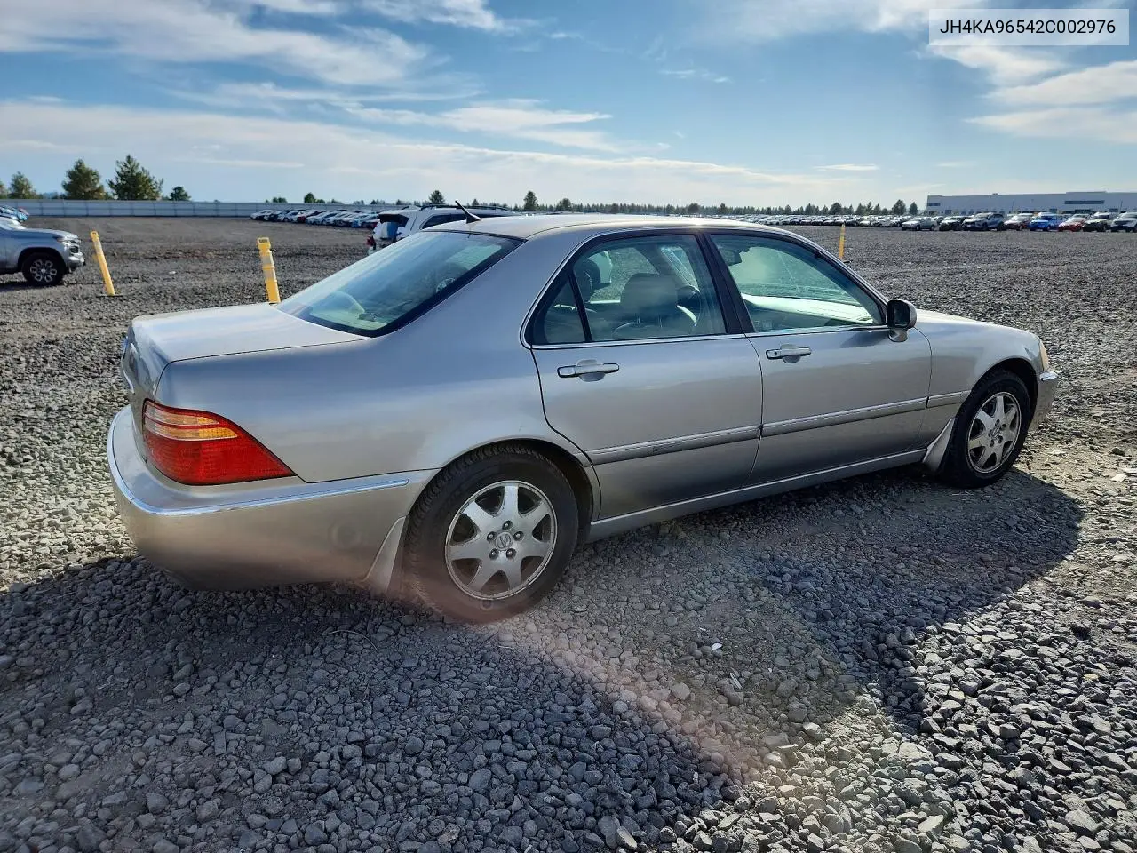 2002 ACURA RL VIN JH4KA96542C002976 — фото 3