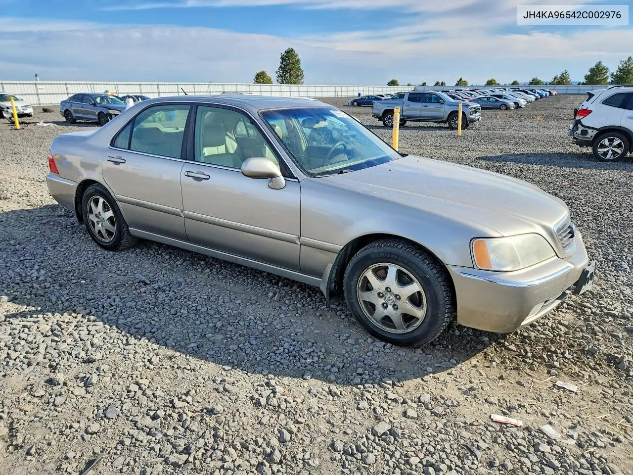 2002 ACURA RL VIN JH4KA96542C002976 — фото 4