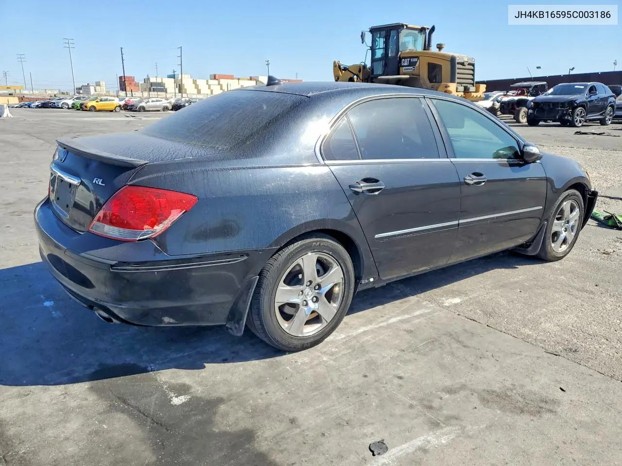 2005 ACURA RL VIN JH4KB16595C003186 — фото 3