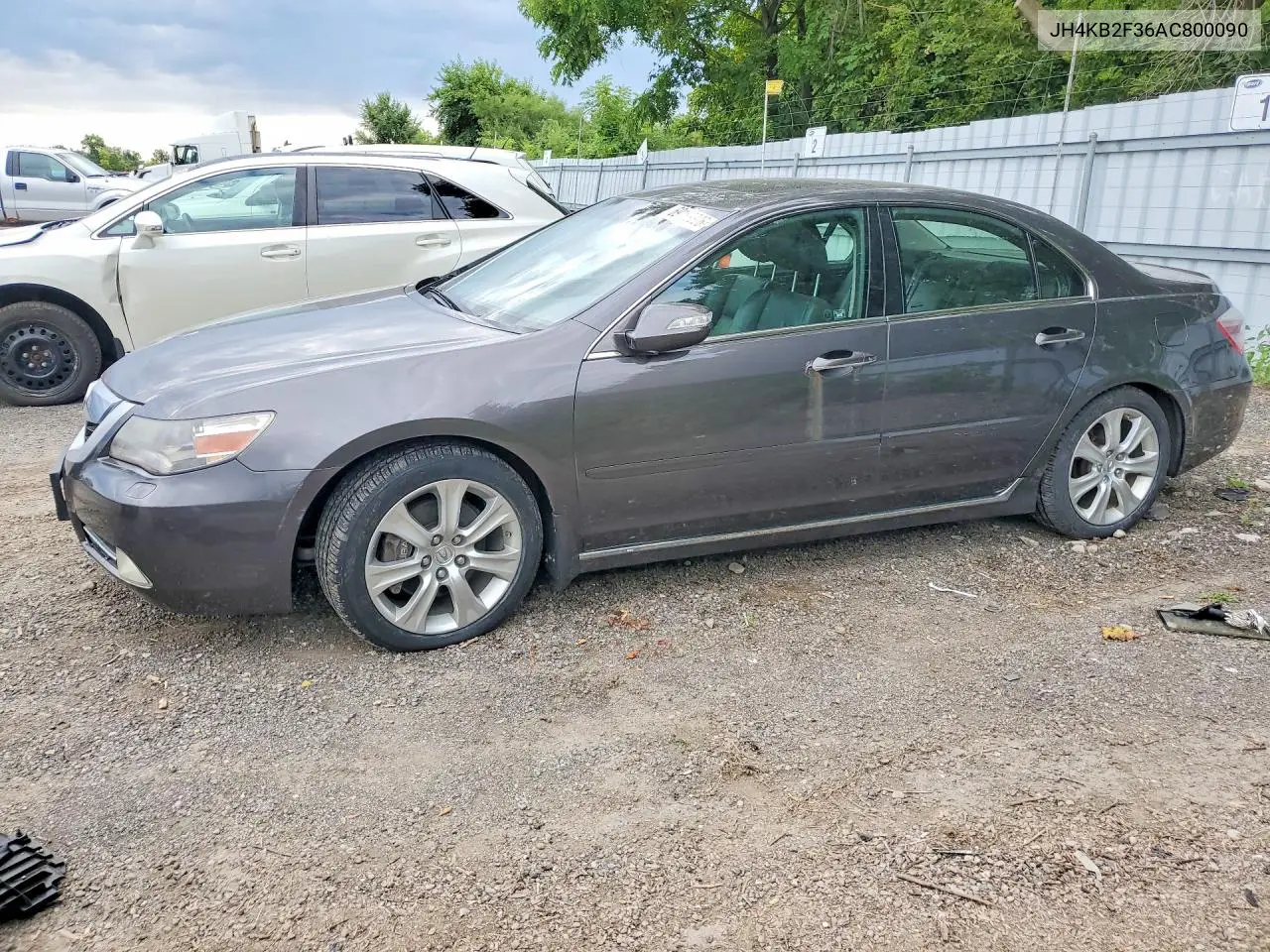 ACURA RL 2010, VIN JH4KB2F36AC800090