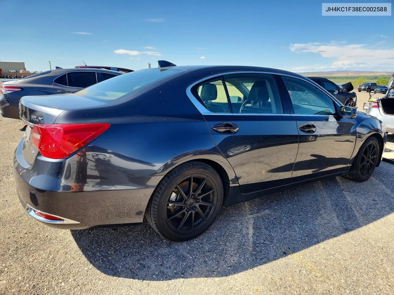 2014 ACURA RLX VIN JH4KC1F38EC002588 — фото 3