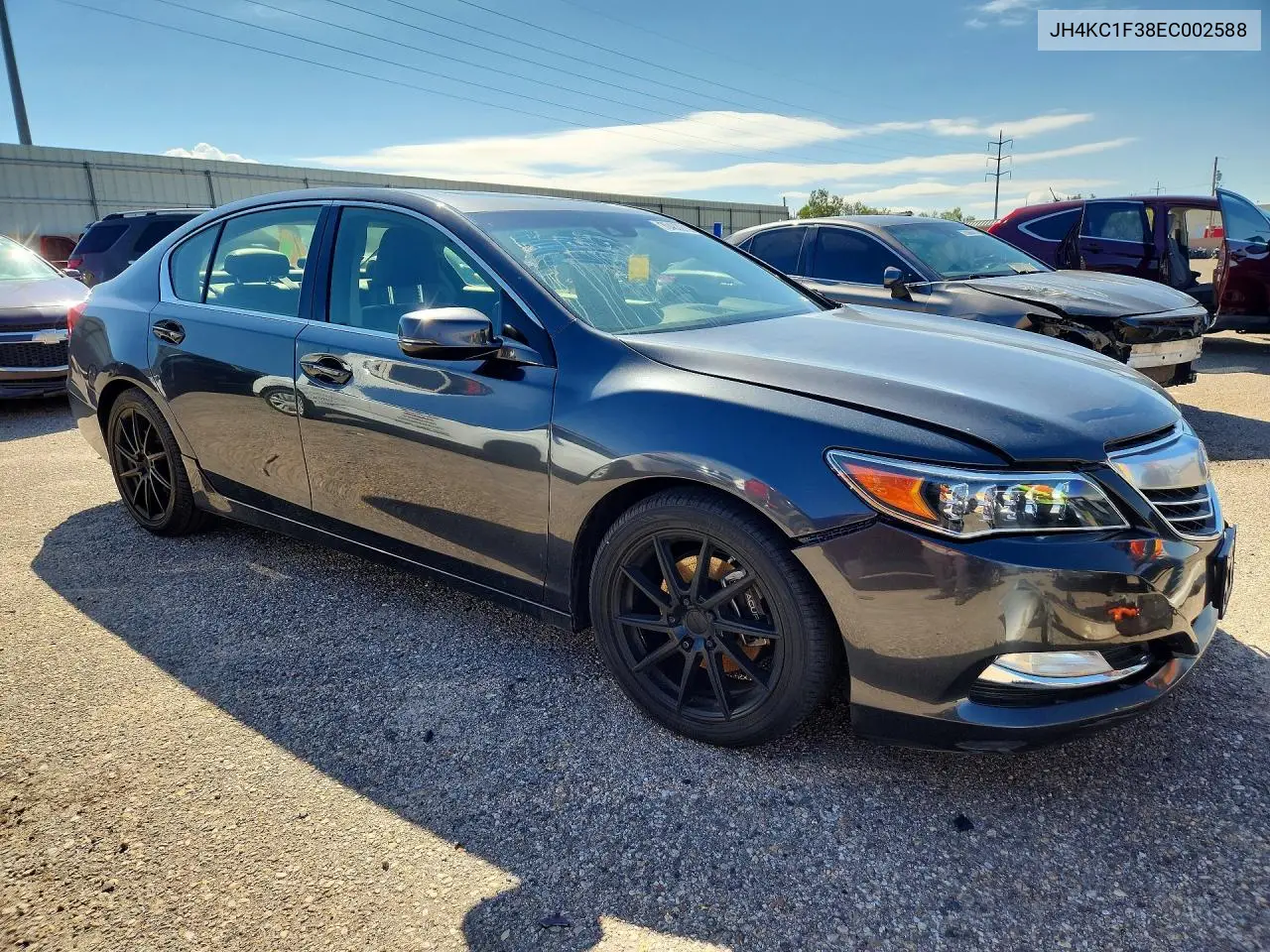 2014 ACURA RLX VIN JH4KC1F38EC002588 — фото 4