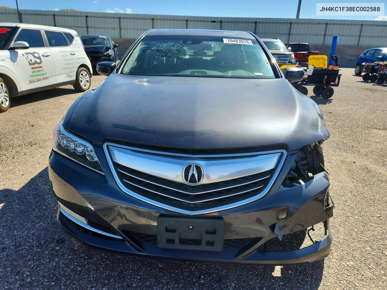 2014 ACURA RLX VIN JH4KC1F38EC002588 — фото 5