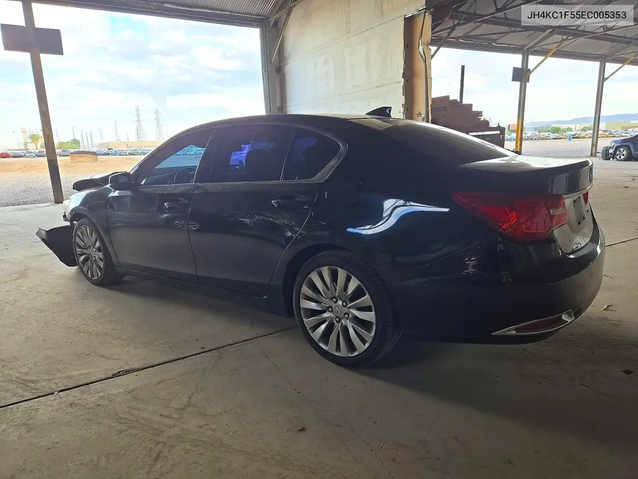 2014 ACURA RLX VIN JH4KC1F55EC005353 — фото 2