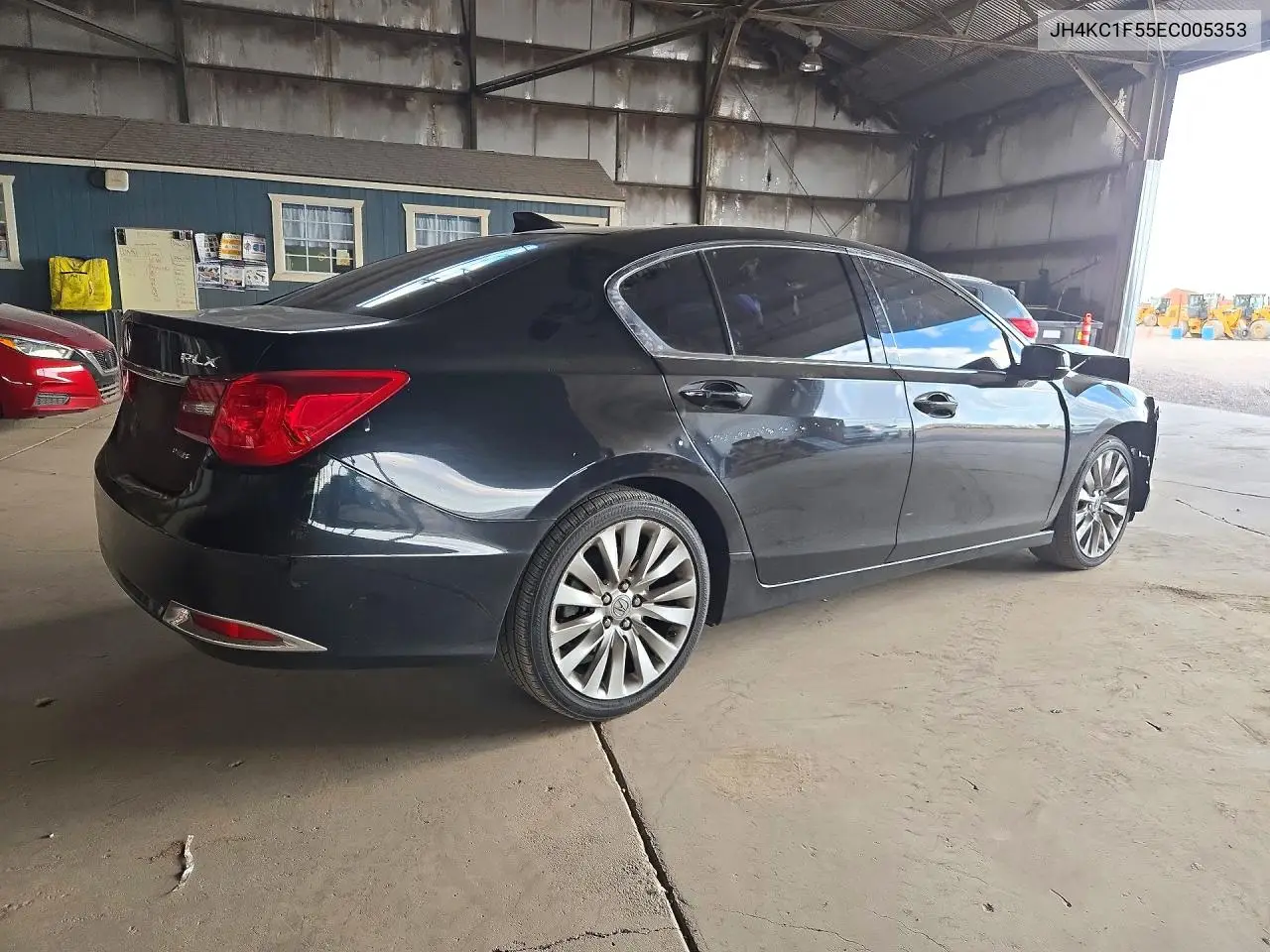 2014 ACURA RLX VIN JH4KC1F55EC005353 — фото 3