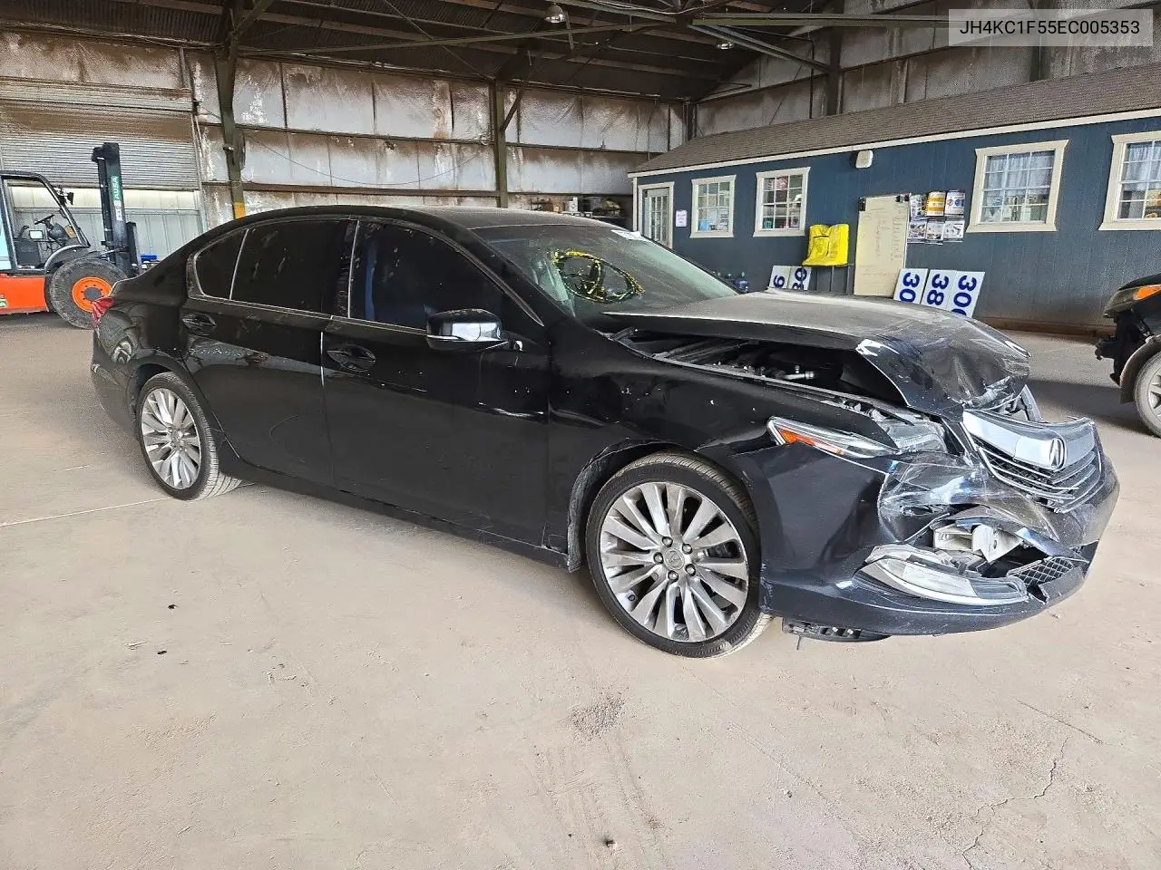 2014 ACURA RLX VIN JH4KC1F55EC005353 — фото 4
