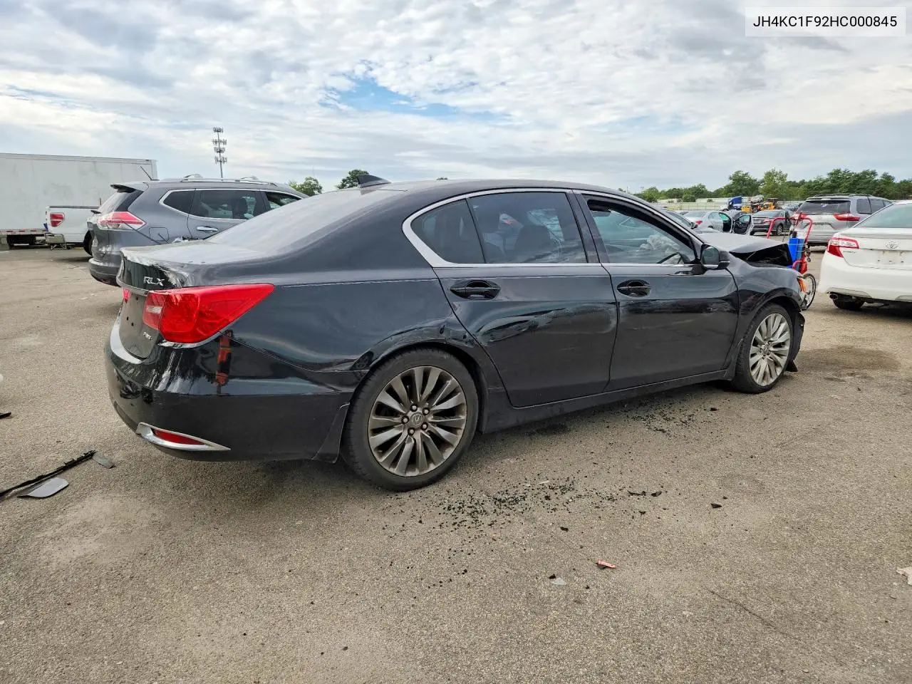 2017 ACURA RLX VIN JH4KC1F92HC000845 — фото 3