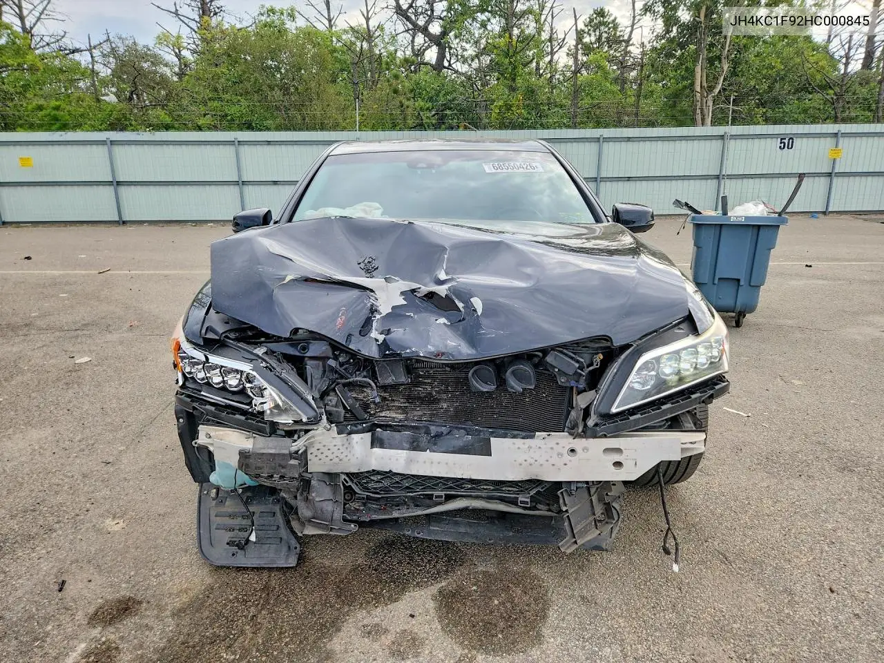 2017 ACURA RLX VIN JH4KC1F92HC000845 — фото 5