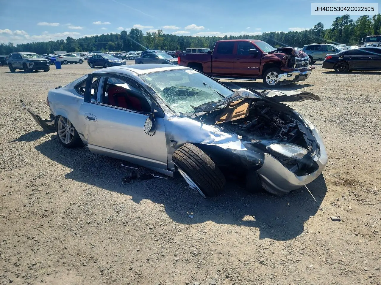 ACURA RSX 2002, VIN JH4DC53042C022505