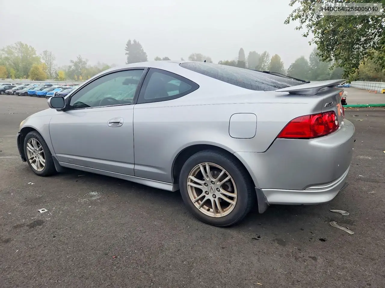 2005 ACURA RSX VIN JH4DC54825S005040 — фото 2