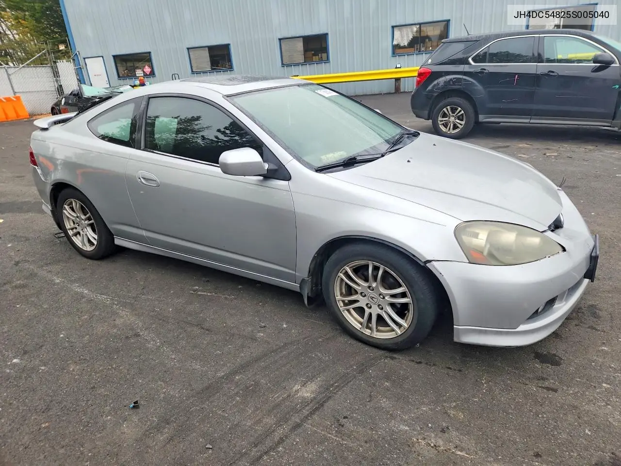 2005 ACURA RSX VIN JH4DC54825S005040 — фото 4