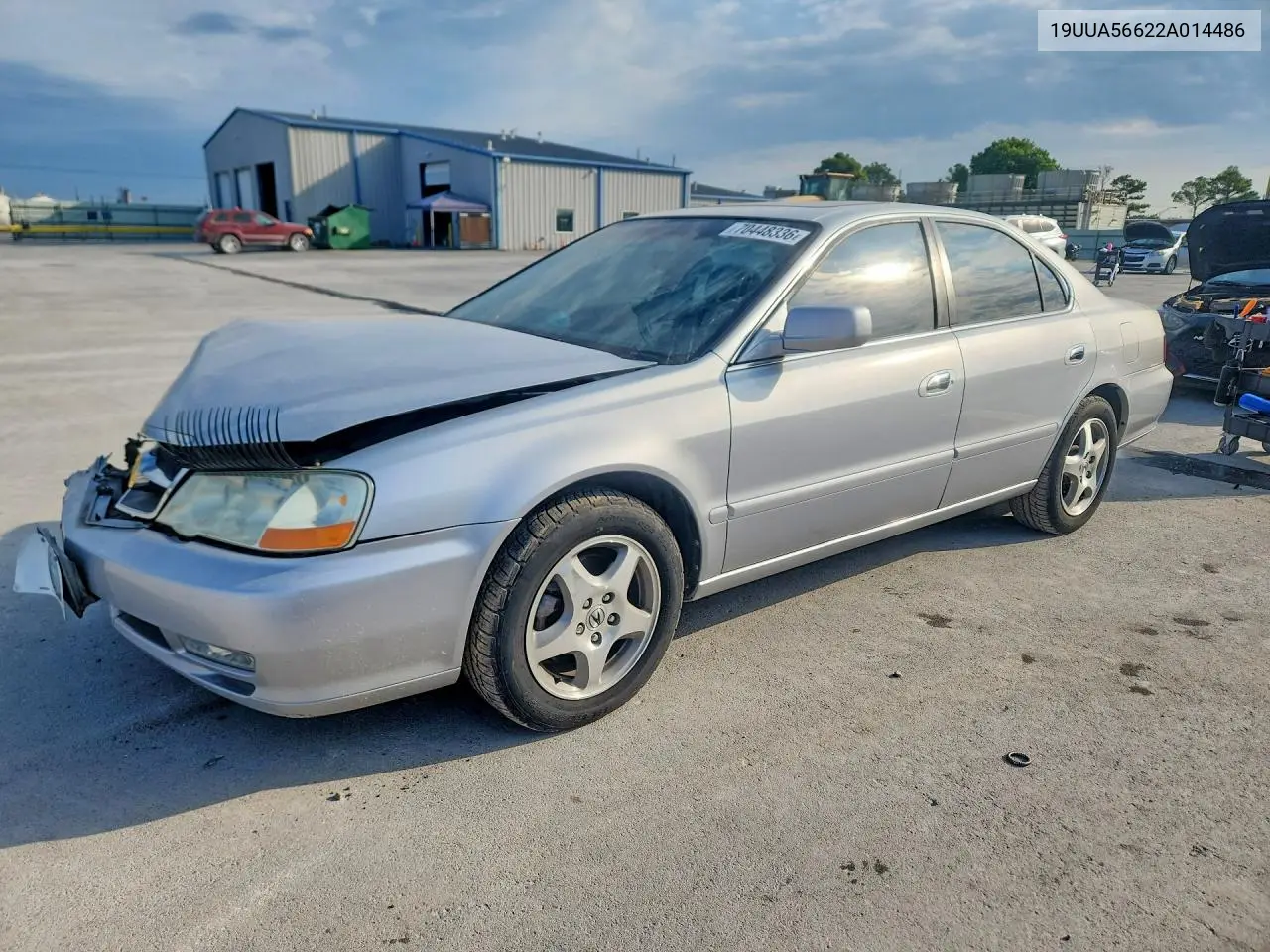ACURA TL 2002, VIN 19UUA56622A014486
