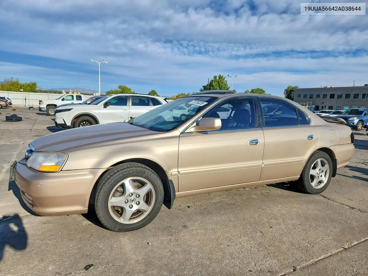 ACURA TL 2002, VIN 19UUA56642A038644