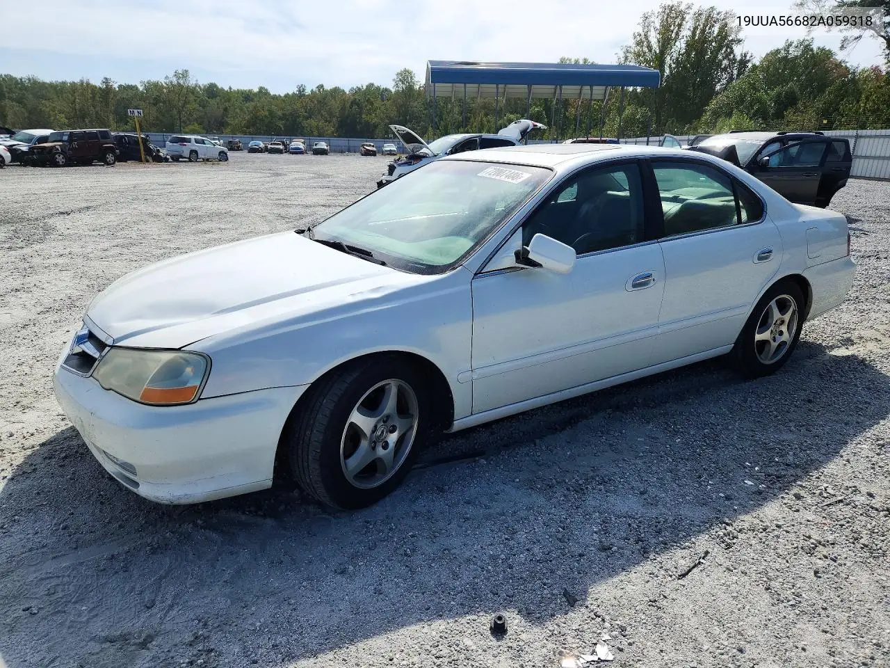 ACURA TL 2002, VIN 19UUA56682A059318