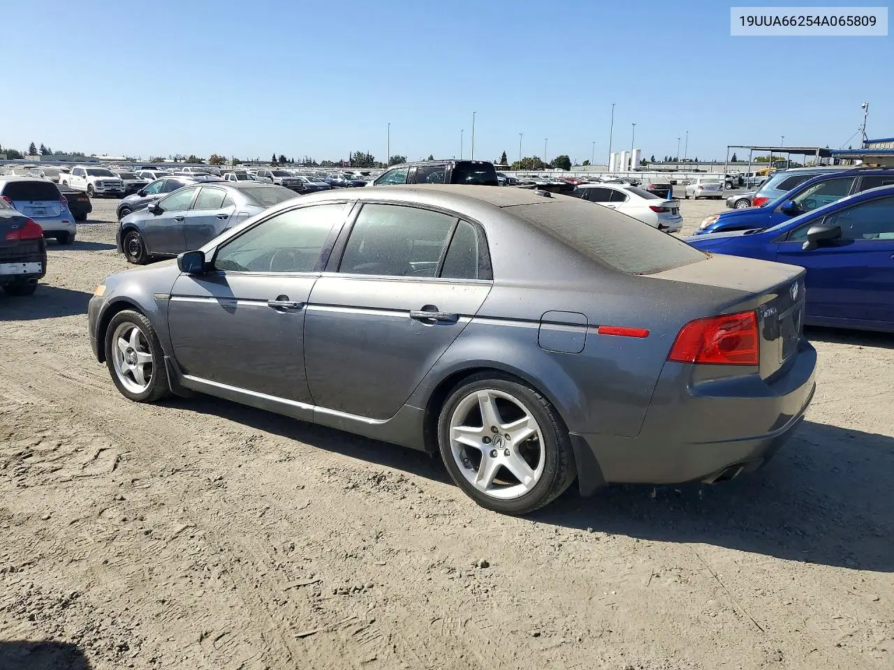 2004 ACURA TL VIN 19UUA66254A065809 — фото 2