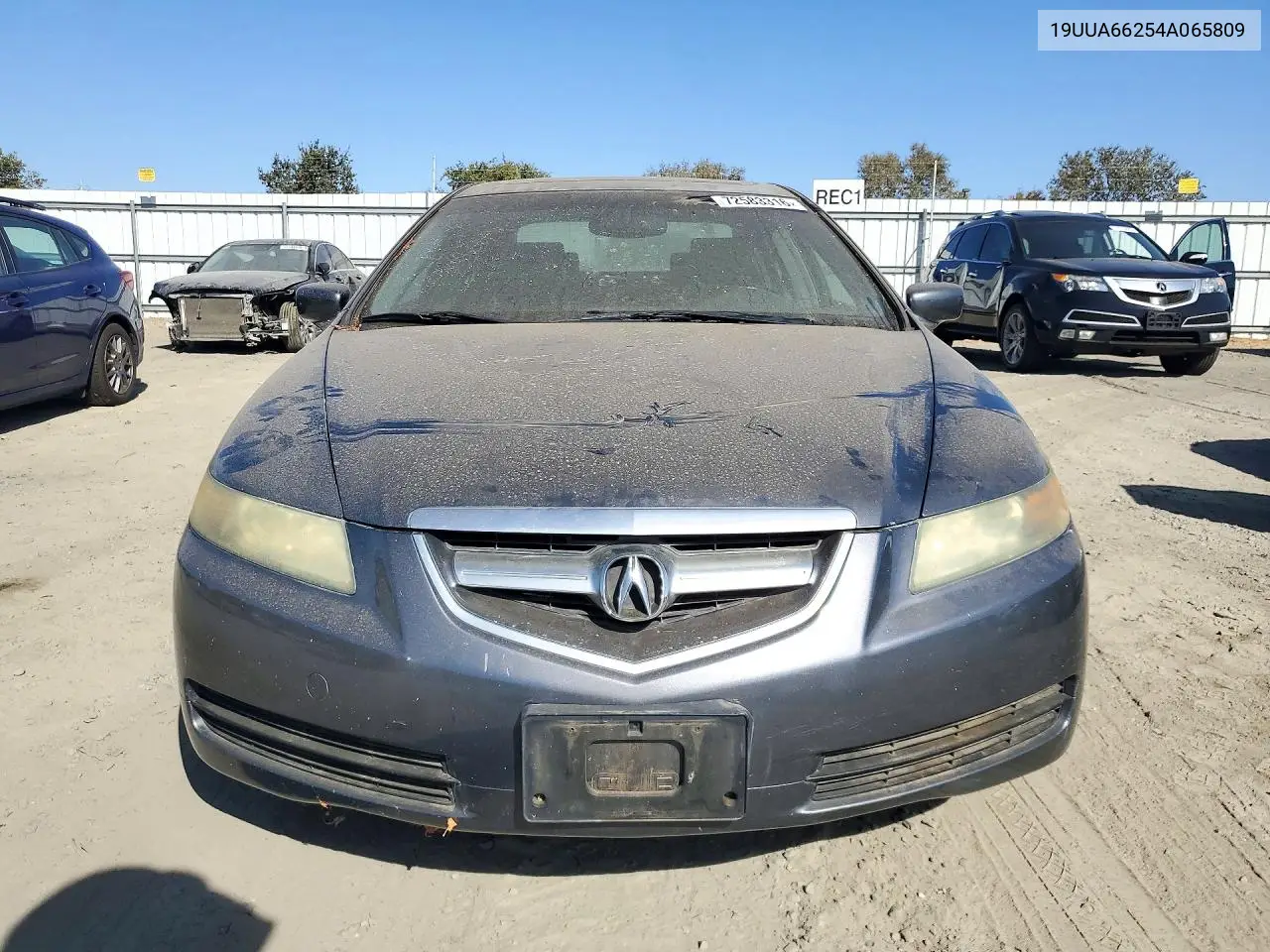 2004 ACURA TL VIN 19UUA66254A065809 — фото 5