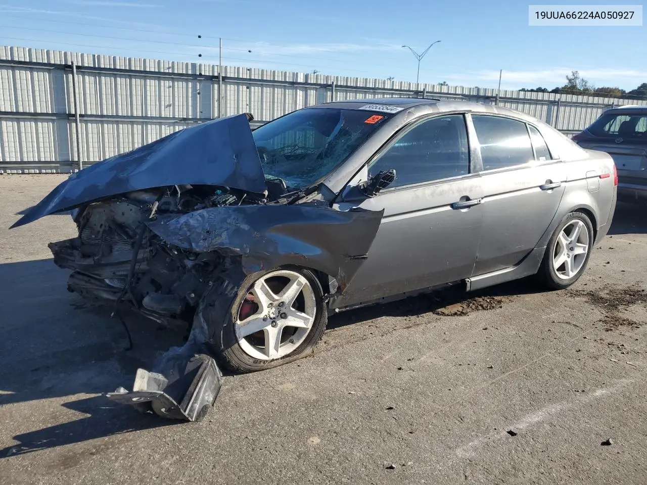 ACURA TL 2004, VIN 19UUA66224A050927