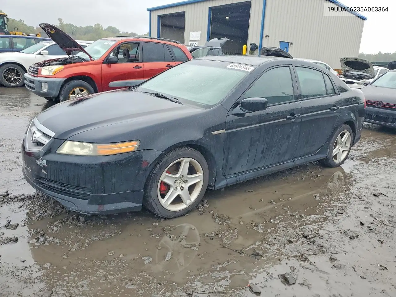 ACURA TL 2005, VIN 19UUA66235A063364
