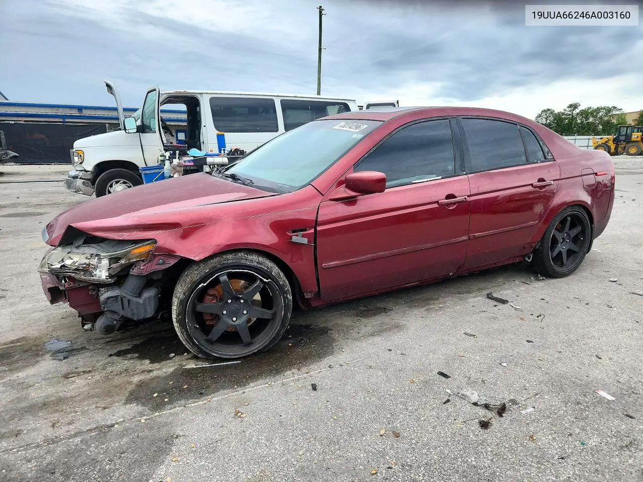ACURA TL 2006, VIN 19UUA66246A003160