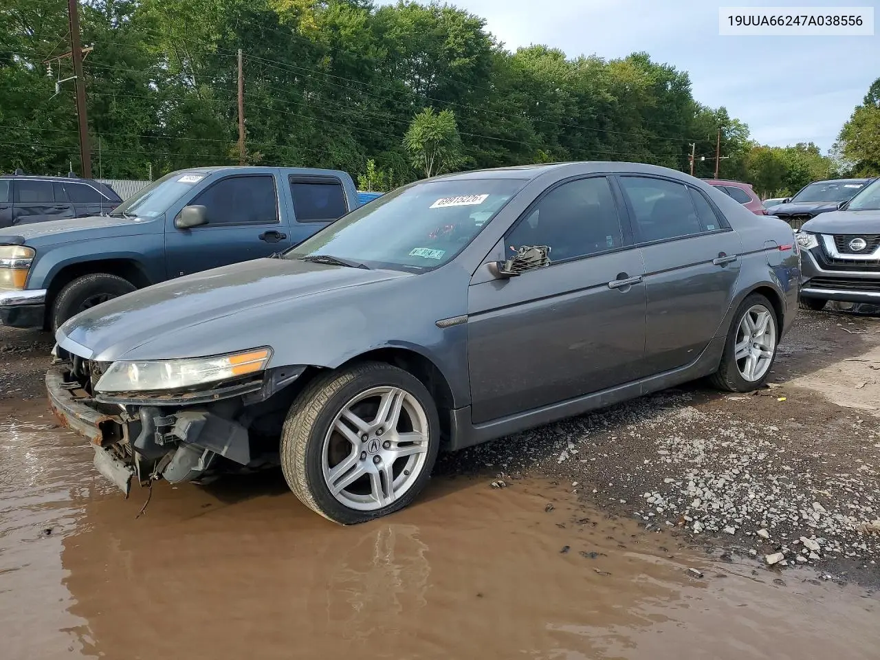 ACURA TL 2007, VIN 19UUA66247A038556