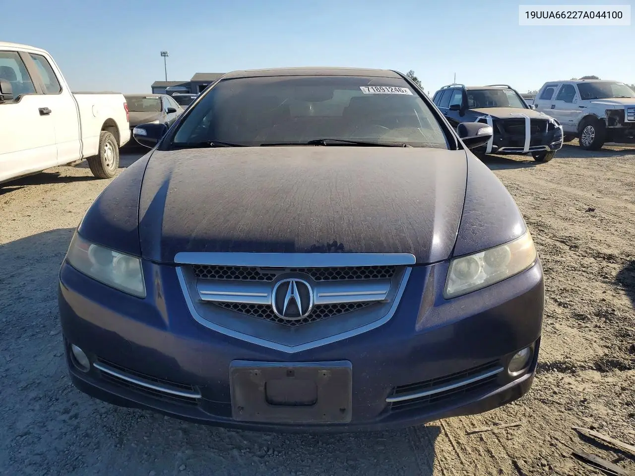 2007 ACURA TL VIN 19UUA66227A044100 — фото 5