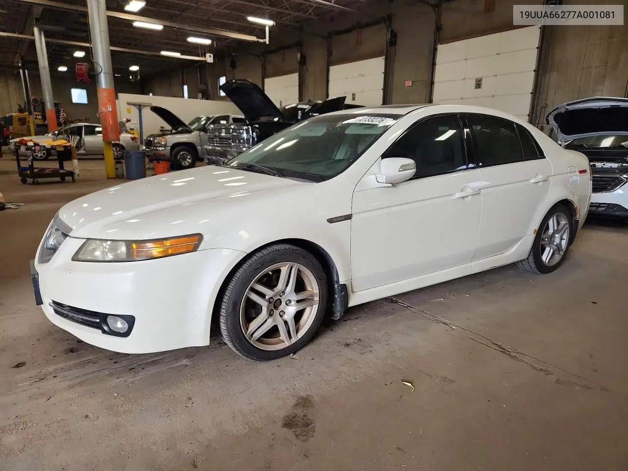 ACURA TL 2007, VIN 19UUA66277A001081