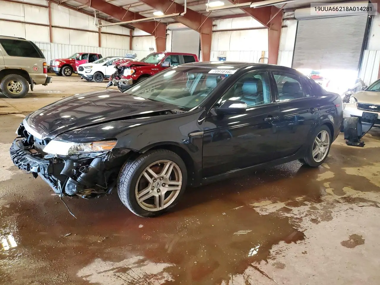 ACURA TL 2008, VIN 19UUA66218A014281