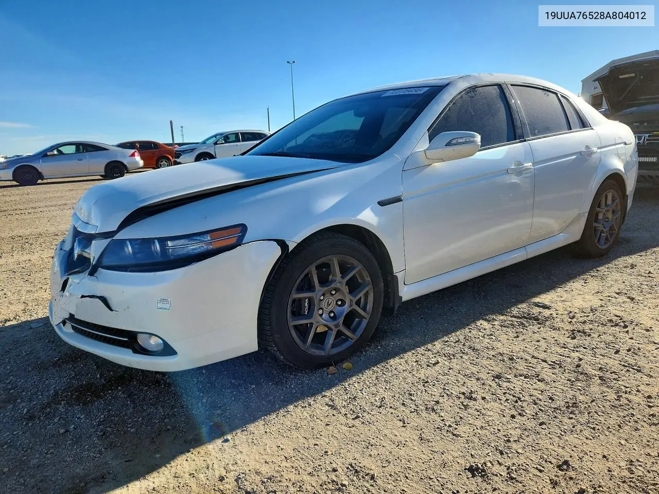 ACURA TL 2008, VIN 19UUA76528A804012