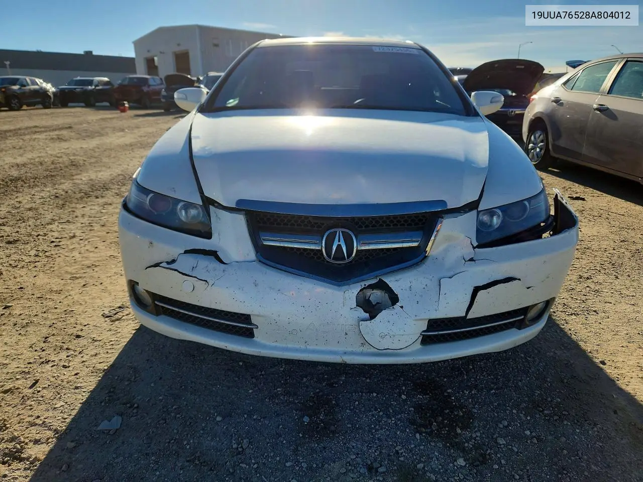 2008 ACURA TL VIN 19UUA76528A804012 — фото 5