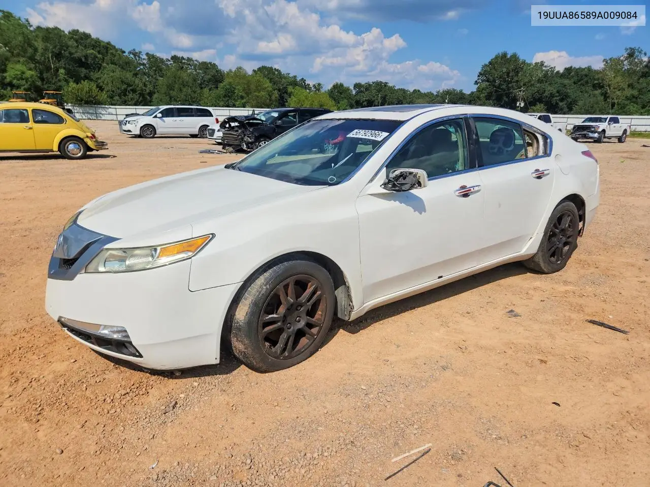 ACURA TL 2009, VIN 19UUA86589A009084