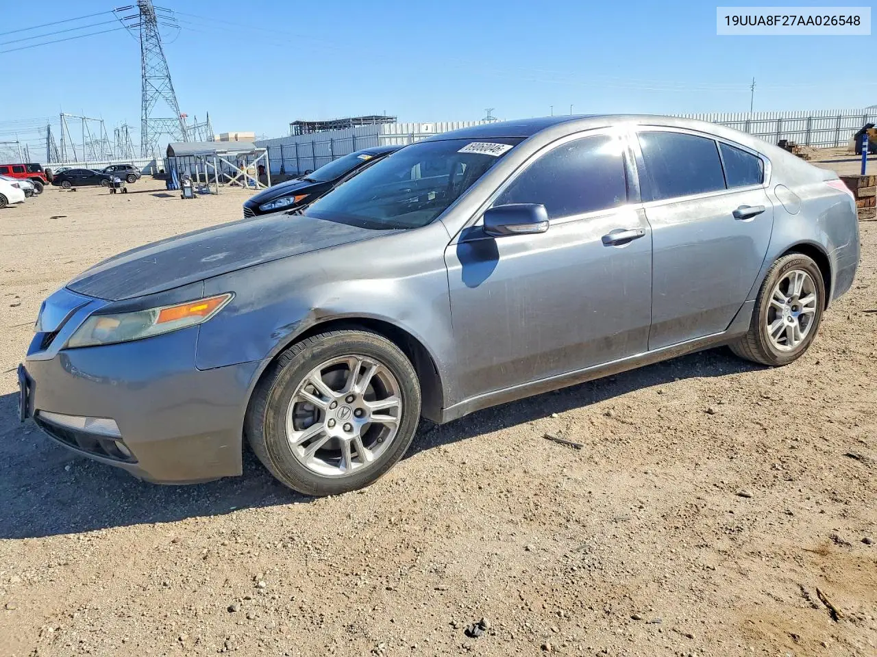 ACURA TL 2010, VIN 19UUA8F27AA026548