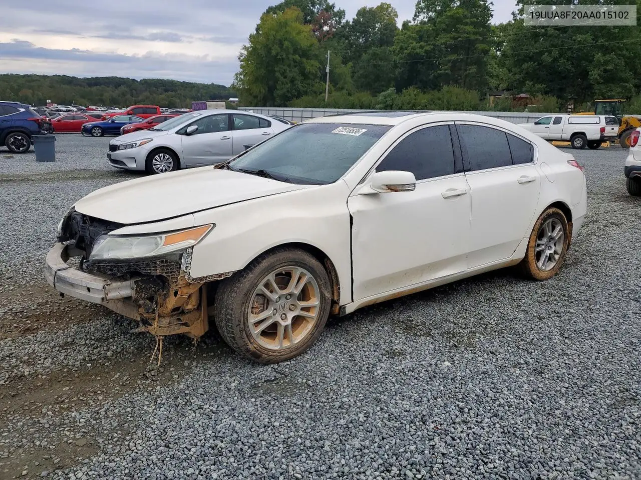 ACURA TL 2010, VIN 19UUA8F20AA015102
