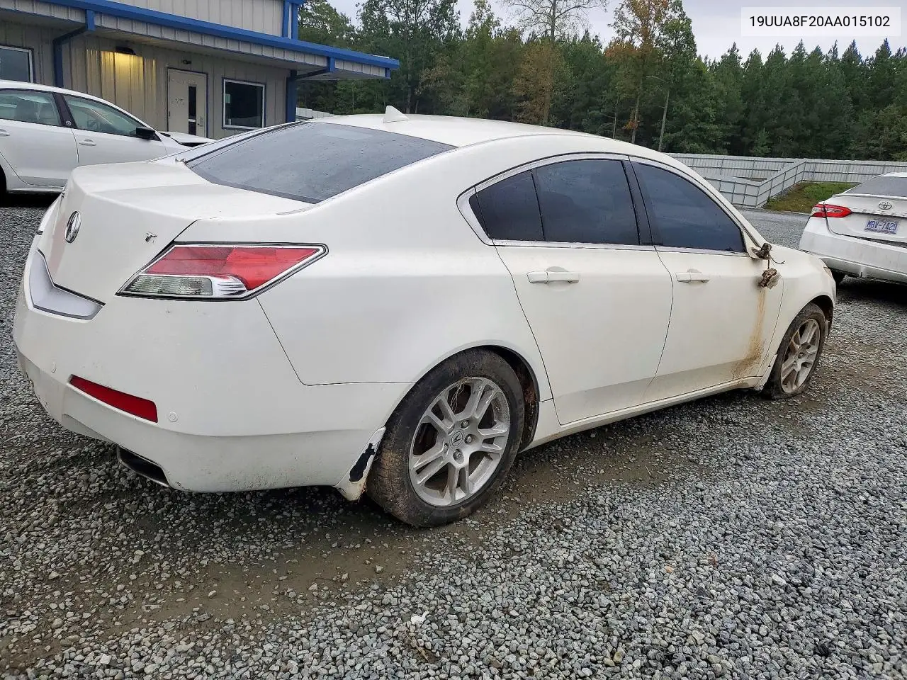 2010 ACURA TL VIN 19UUA8F20AA015102 — фото 3